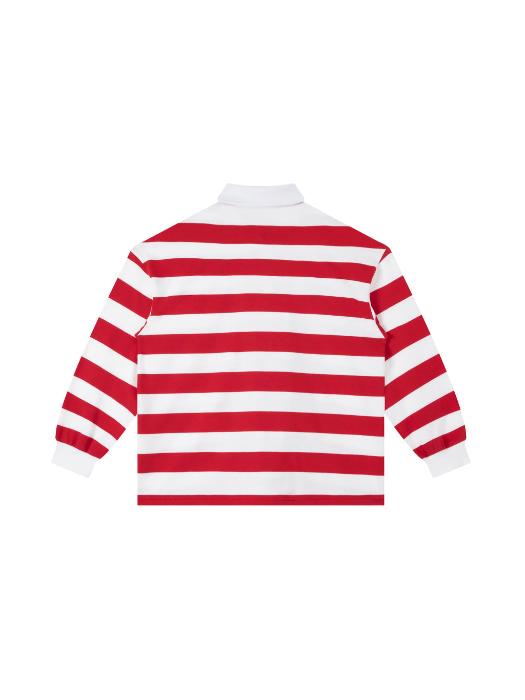 Color Block Stripe Polo Shirt