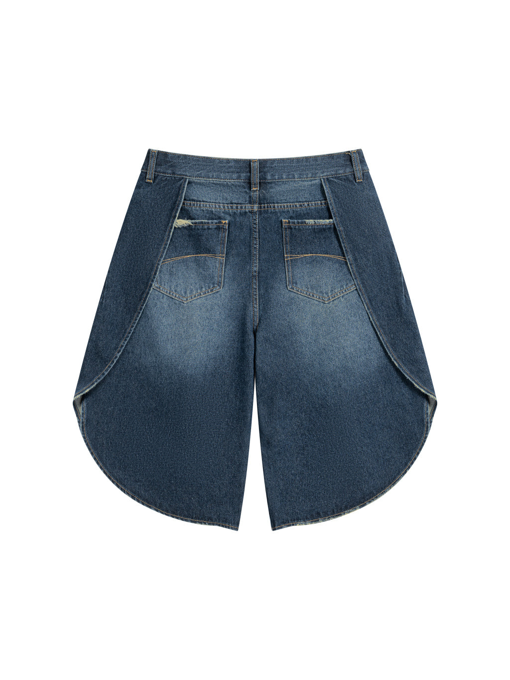 Men’s Wide Leg Denim Shorts
