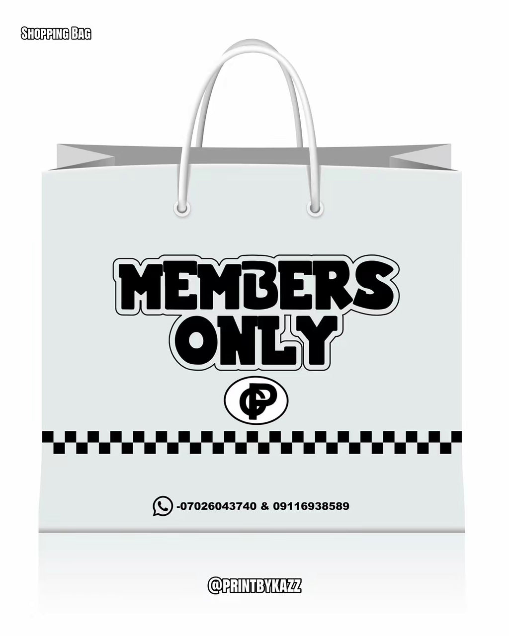 Branded A2 Paper Bag (100PCS)