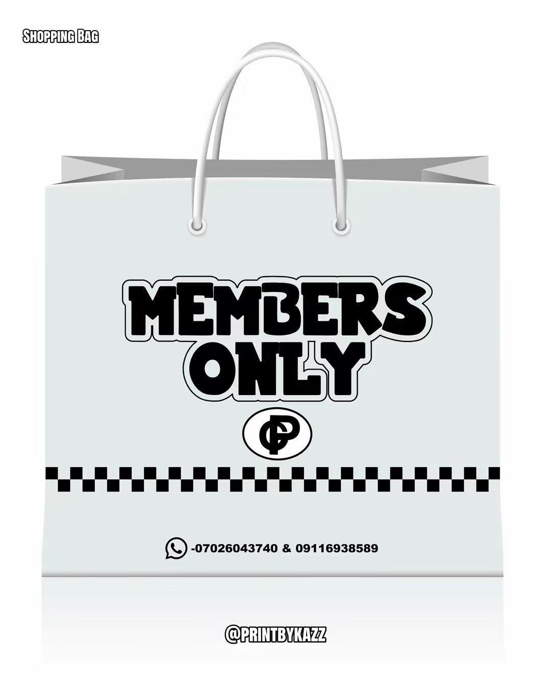 Branded A2 Paper Bag (100PCS)