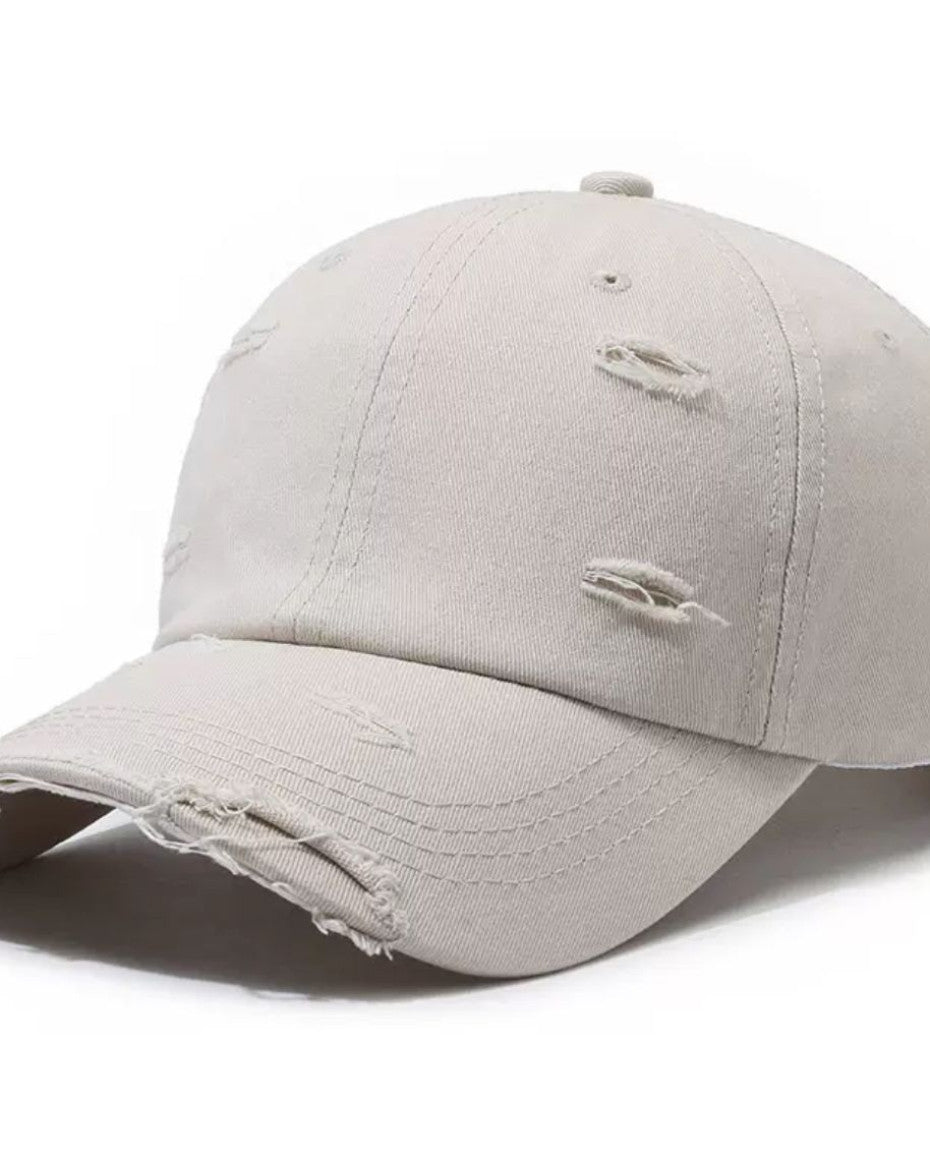 DISTRESSED BASE BALL HATS