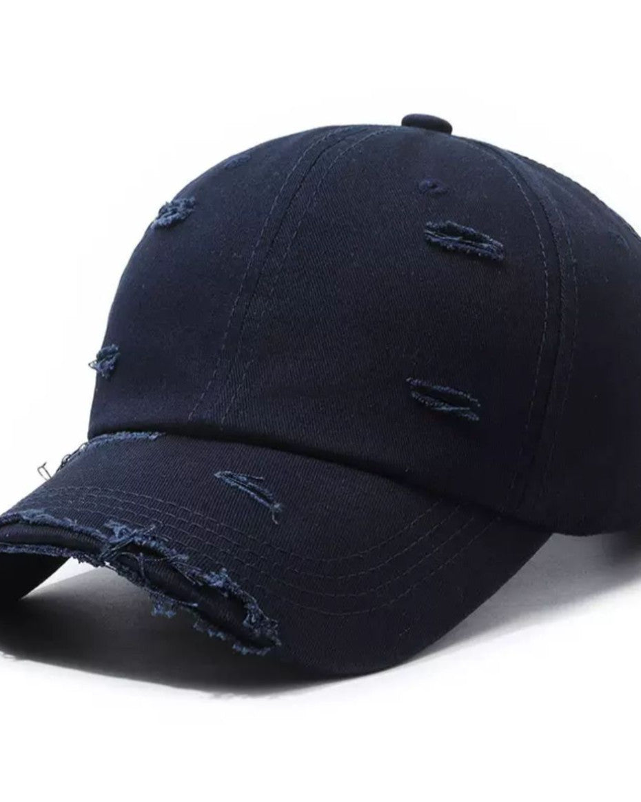 DISTRESSED BASE BALL HATS