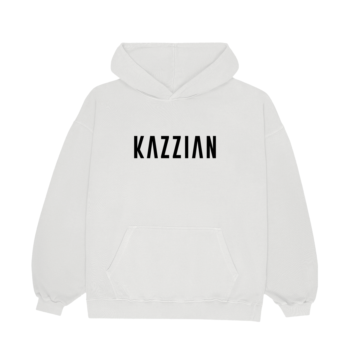 Kazzian Logo Print Hoodie