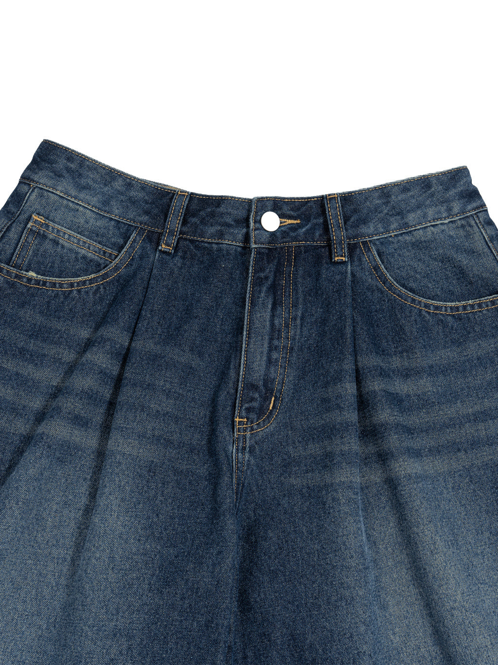 Men’s Wide Leg Denim Shorts
