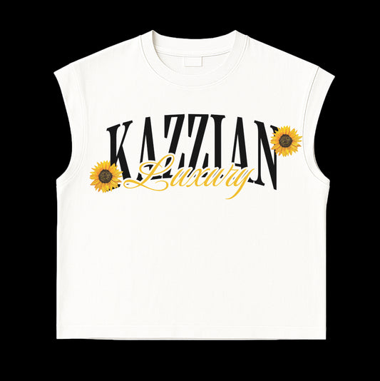 FB Sleeveless Tee White