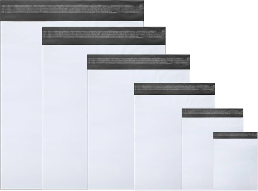 Poly Mailer With Receipt Pocket (100pcs)