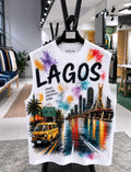 Lagos Art Sleeveless Tee