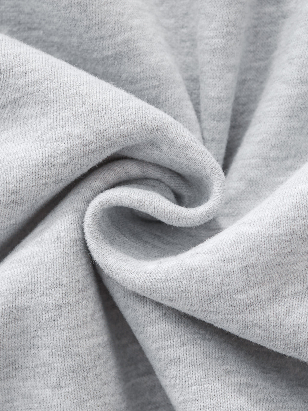 Contrast-Stitched Boxy Fleece Zip Hoodie