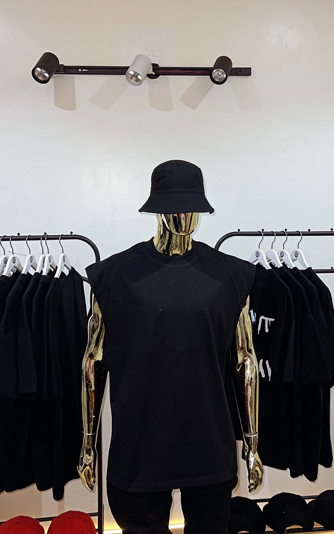 350 GSM Blank Sleeveless Tee