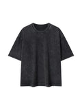Mineral Wash Boxy Cotton T-Shirt