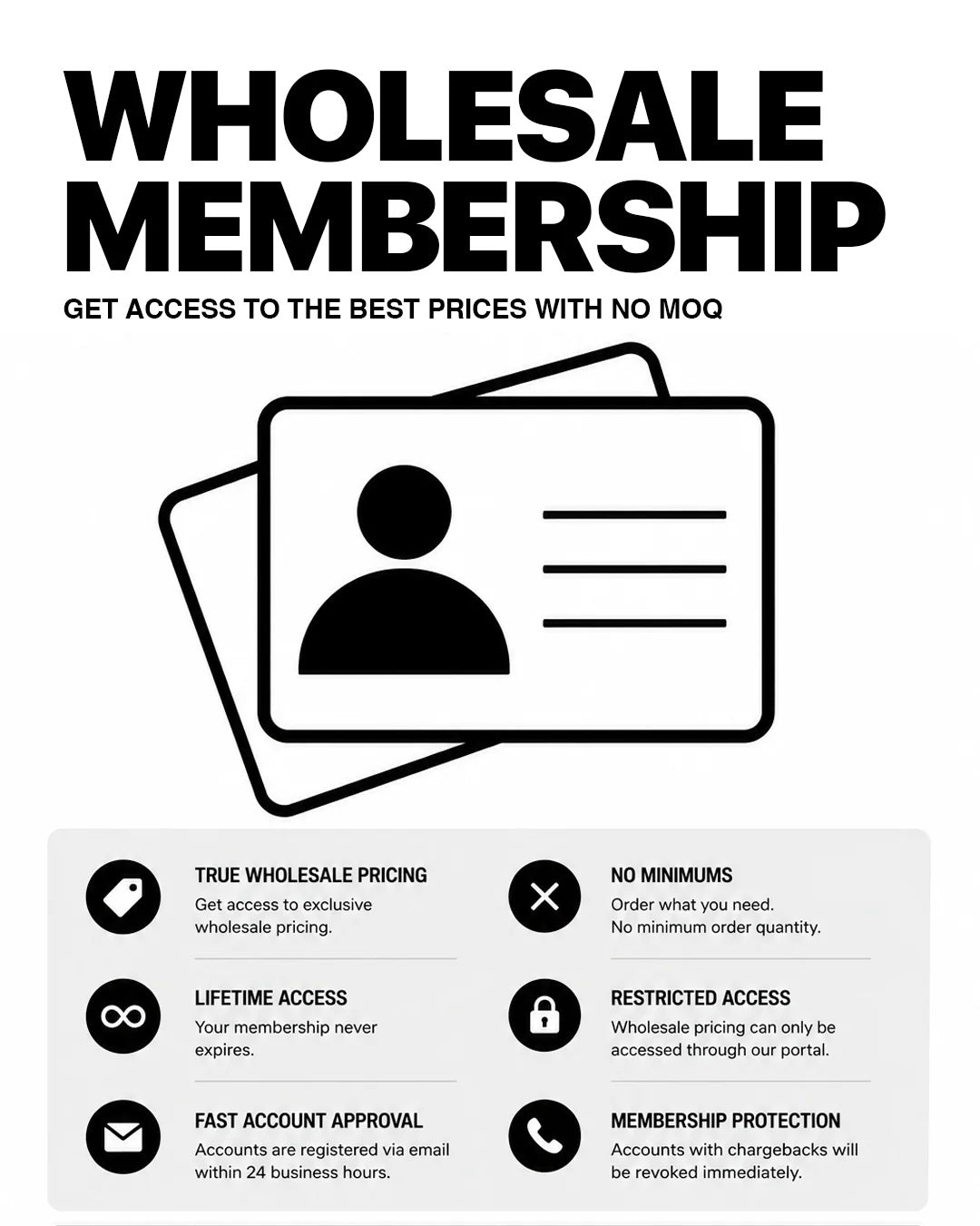 WHOLESALE MEMBERSHIP