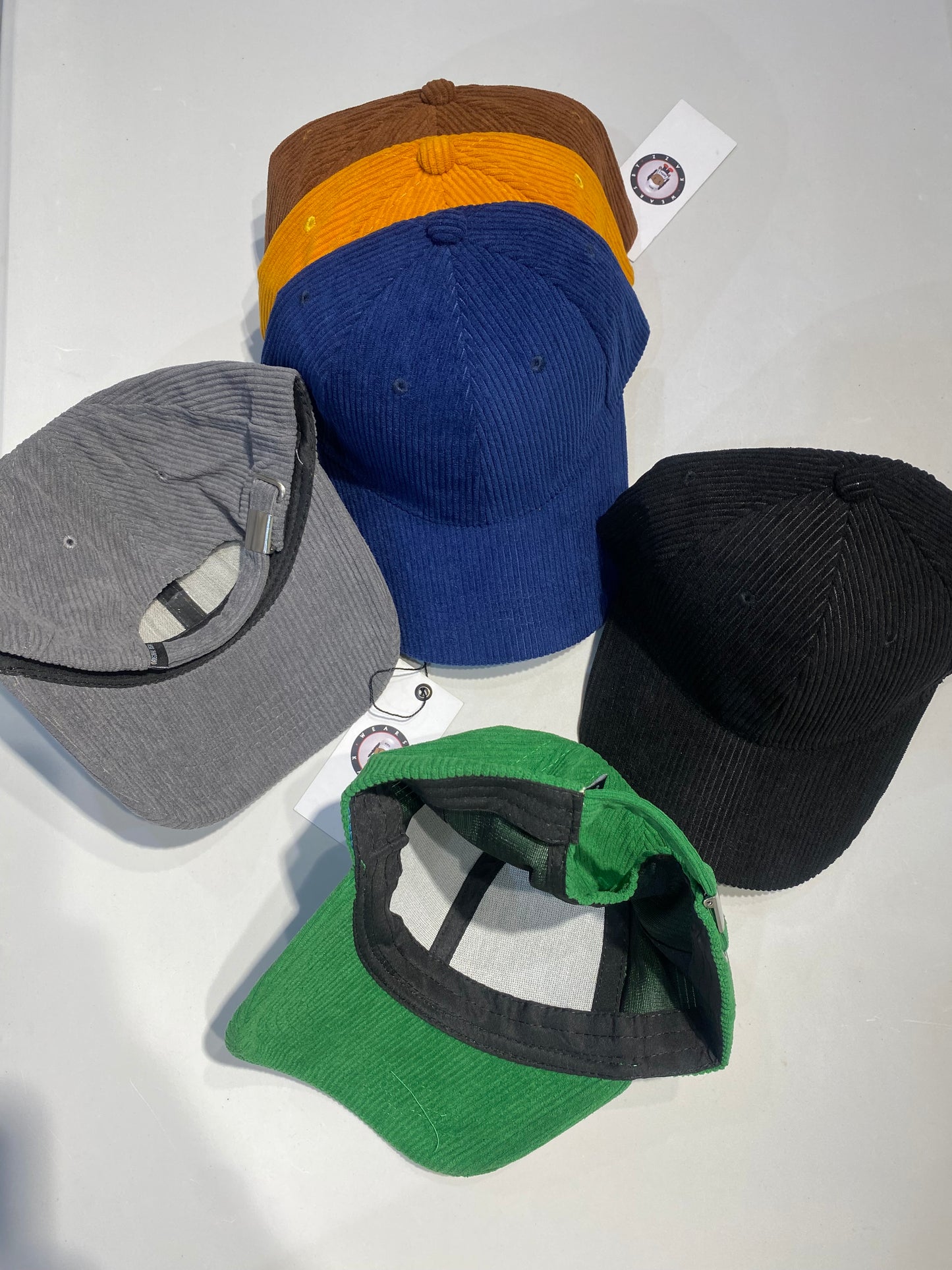 Corduroy Blank Baseball Hat Bundle of 10