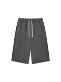 Relaxed Drawstring Three-quarter Sweatpants