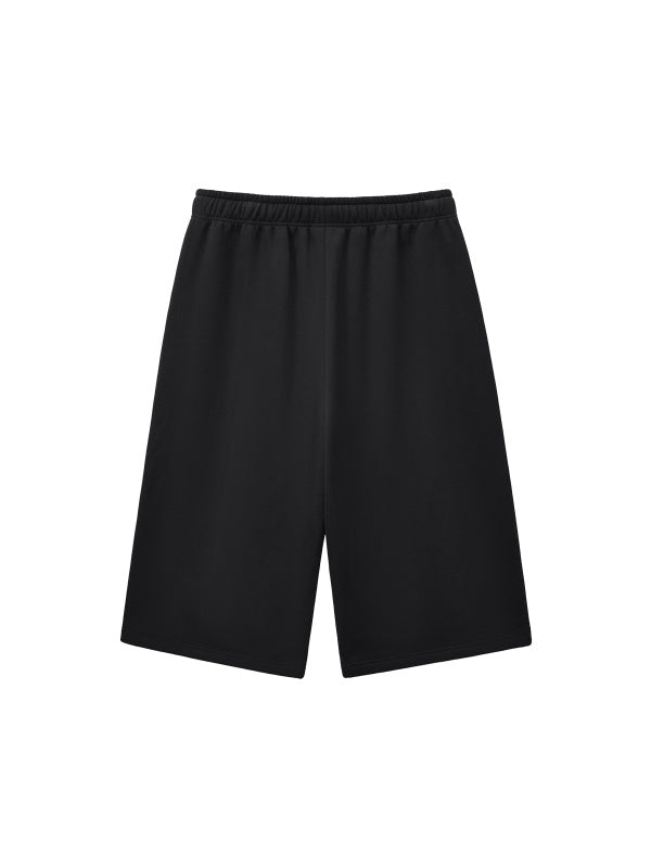 Relaxed Drawstring Three-quarter Sweatpants