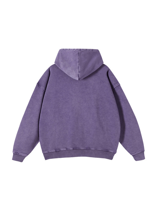 Premium Snow Washed Loose Cotton Hoodie