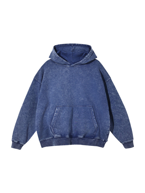 Premium Snow Washed Loose Cotton Hoodie