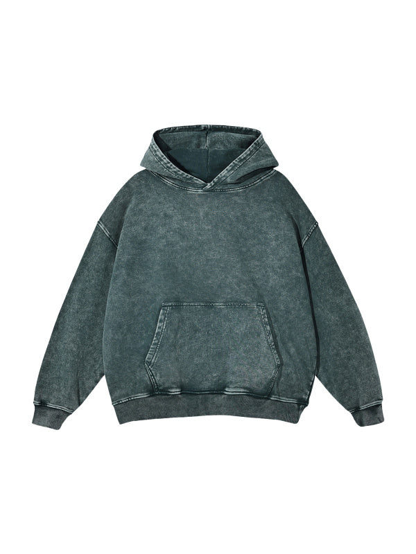 Premium Snow Washed Loose Cotton Hoodie