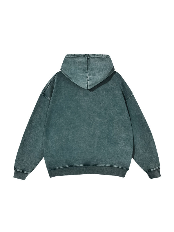 Premium Snow Washed Loose Cotton Hoodie