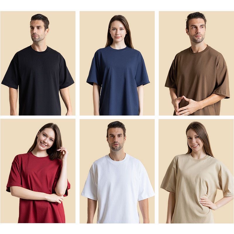 High Quality Blank Oversized T- Shirts